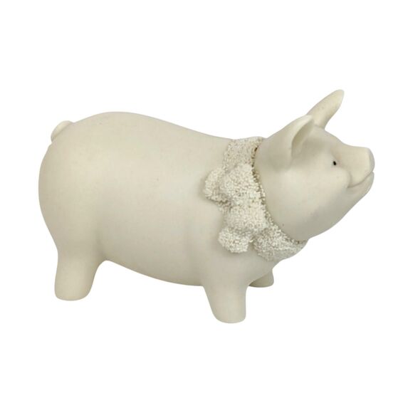 Vintage Dept 56 Annual Animal Bisque Figurines, Lot of 8, Pig, Duck, Rabbit - Picture 6 of 10